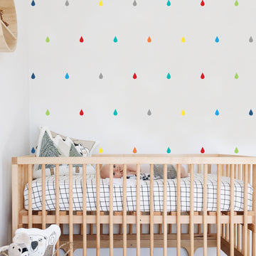 Adesivo Decorativo - GOTAS COLORIDAS